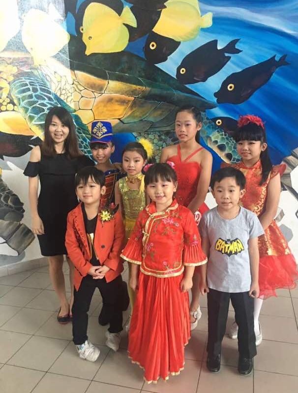 本校学生代表参加美里音乐社主办第15 届儿童华语歌唱比赛（25-26/6/2017